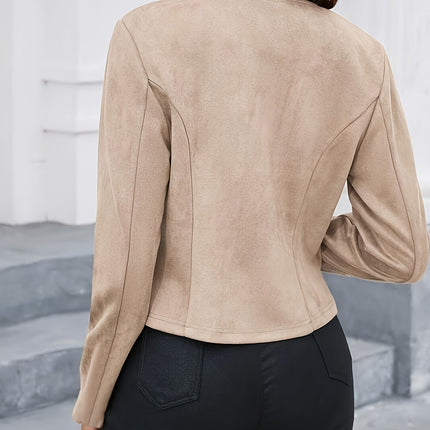 UNICORN Elegant Solid Color Casual Jacket for Women s m l xl xxl