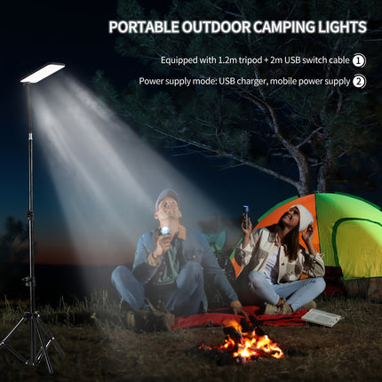 UNICORN Adjustable Metal Hose Camping Light Outdoor with Telescopic Stand