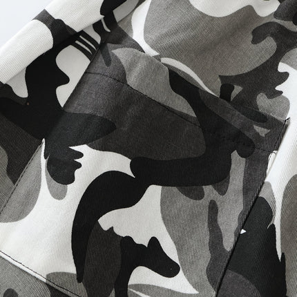 UNICORN Men's Drawstring Spring/Autumn Pure Cotton Camouflage Casual Pants xs s m l xl xxl