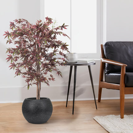 UNICORN 120Cm/160Cm Artificial Japanese Maple Tree in Deep Purple