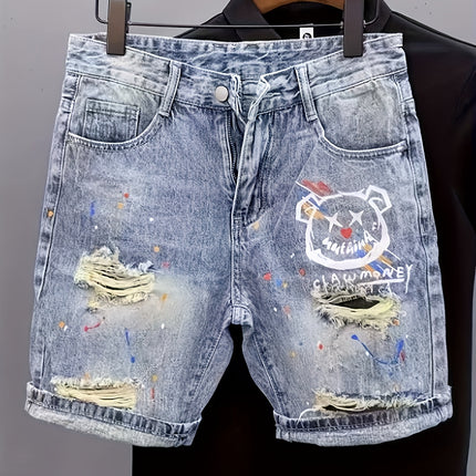 UNICORN Denim Shorts Summer Casual Outing Denim Mid-Pants s m l xl xxl