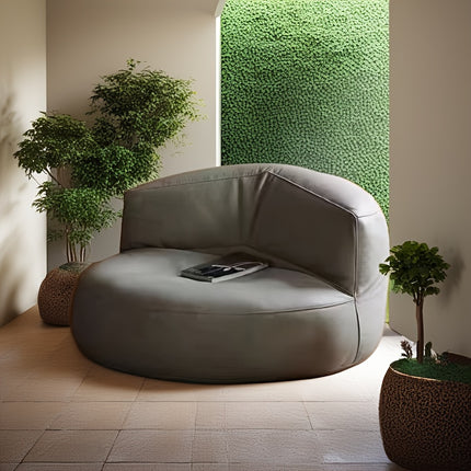 UNICORN Outdoor Bean Chair Sun-Proof Synthetic Leather Cover White Gray Black