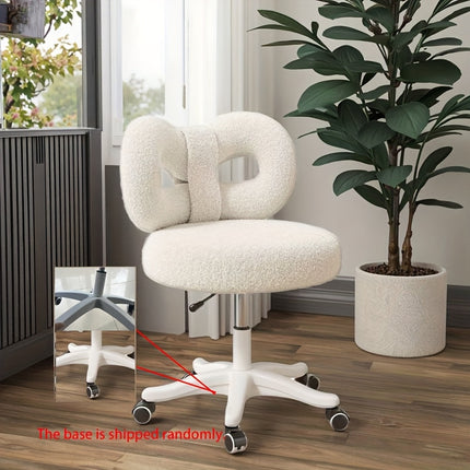 UNICORN Elegant Makeup Chair with Adjustable Height white pink yellow light gray blue