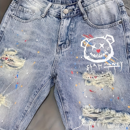 UNICORN Denim Shorts Summer Casual Outing Denim Mid-Pants s m l xl xxl