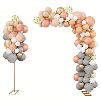 UNICORN Metal Square Garden Arch for Weddings And Events 3M X 3M Golden