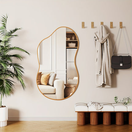UNICORN Wall-Mounted Mirror, Made of Tempered Glass with an Aluminum Frame