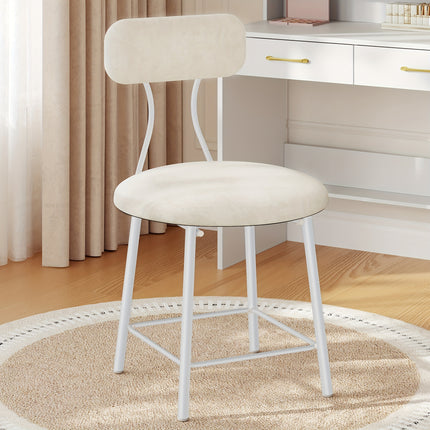 UNICORN Makeup Chair Makeup Table Stool Living Room Footstool pink