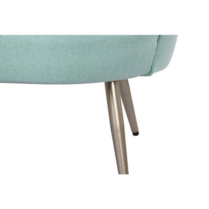 UNICORN Two-seater sofa light blue polyester length 130cm width 77cm height 83cm