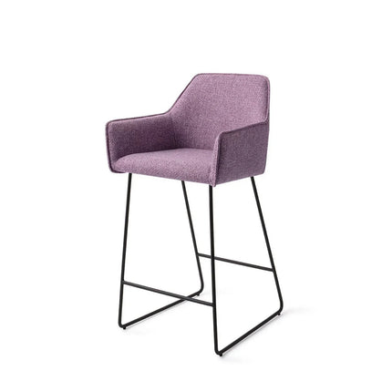 UNICORN Bar stool purple 53x49x90 cm