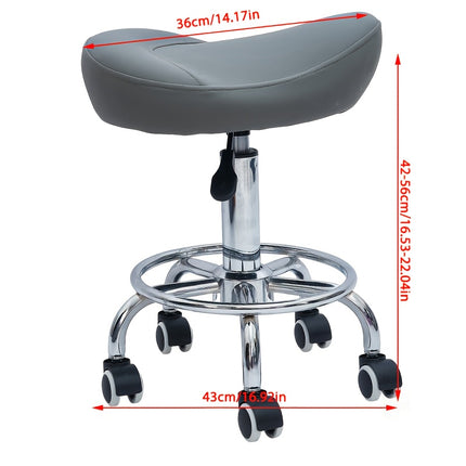 UNICORN Professional Spa Work Stool Black Brown
