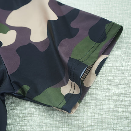 UNICORN Slim-Fit Classic Easy Short-Sleeve Polo Shirt with Camouflage s m l xl xxl xxxl