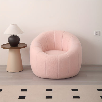 UNICORN 88.01x70 cm, Halloween Pumpkin Single Sofa pink khaki white red stripes