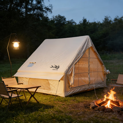 UNICORN Inflatable Tent with a Sunroof, Quick Setup Inflatable Tent with Pump Khaki Green