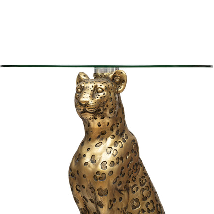 UNICORN Round Coffee Table Wild Leopard