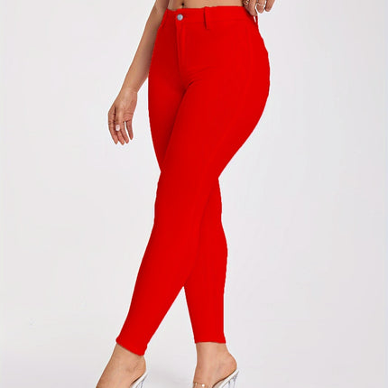 UNICORN Women Sports Casual Stretch Long Pants Pink Red White Black xs s m l xl xxl
