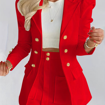UNICORN Women'S Fashion Solid Color Casual Suit Commuter Suit xs s m l xl xxl