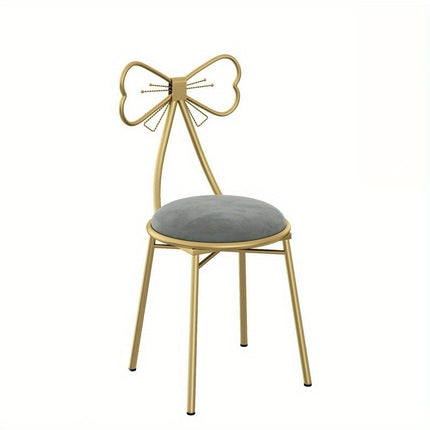 UNICORN Butterfly Makeup Chair with Detachable Backrest white/pink/gray/blue/green