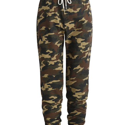 UNICORN Men's Drawstring Spring/Autumn Pure Cotton Camouflage Casual Pants xs s m l xl xxl
