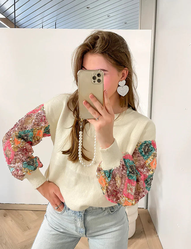 UNICORN Women's sweater beige s m l xl