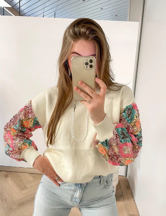UNICORN Women's sweater beige s m l xl
