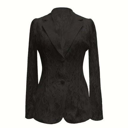 UNICORN Elegant Semi-Sheer Spring And Summer Blazer with Lining for Women s m l xl xxl