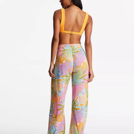 UNICORN Women's fabric trousers with slit xs s m l xl