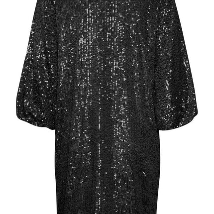 UNICORN Women's dress black glitter xs s m l xl