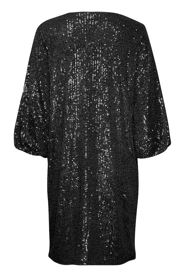 UNICORN Women's dress black glitter xs s m l xl