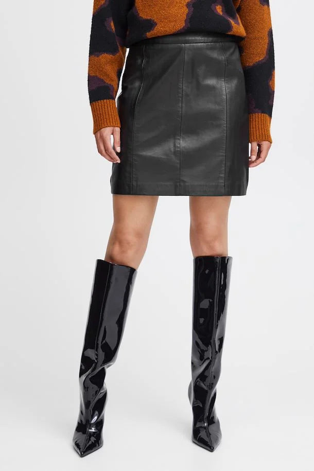 UNICORN Women's leather skirt black brown xs s m l xl xxl xxxl