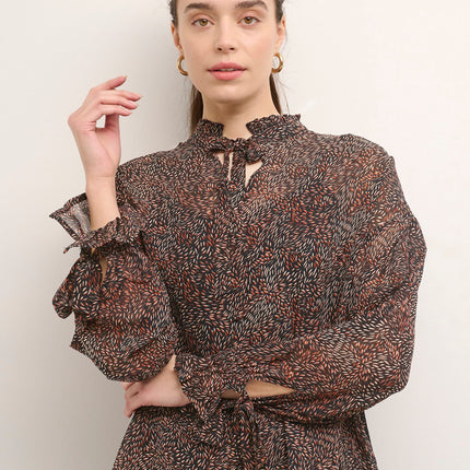 UNICORN Women's blouse brown xs s m l xl xxl xxxl
