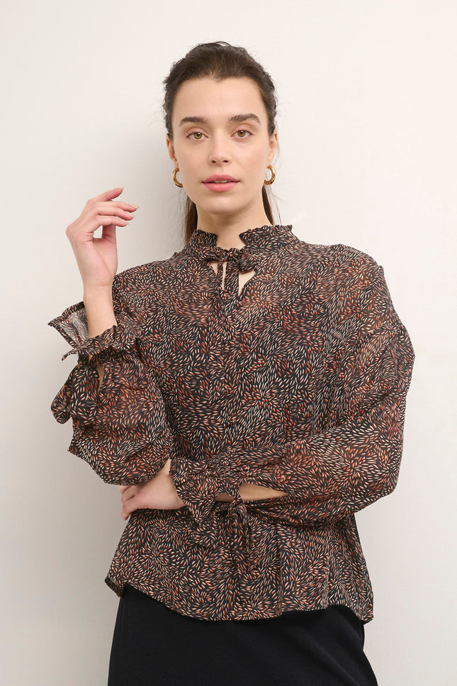 UNICORN Women's blouse brown xs s m l xl xxl xxxl