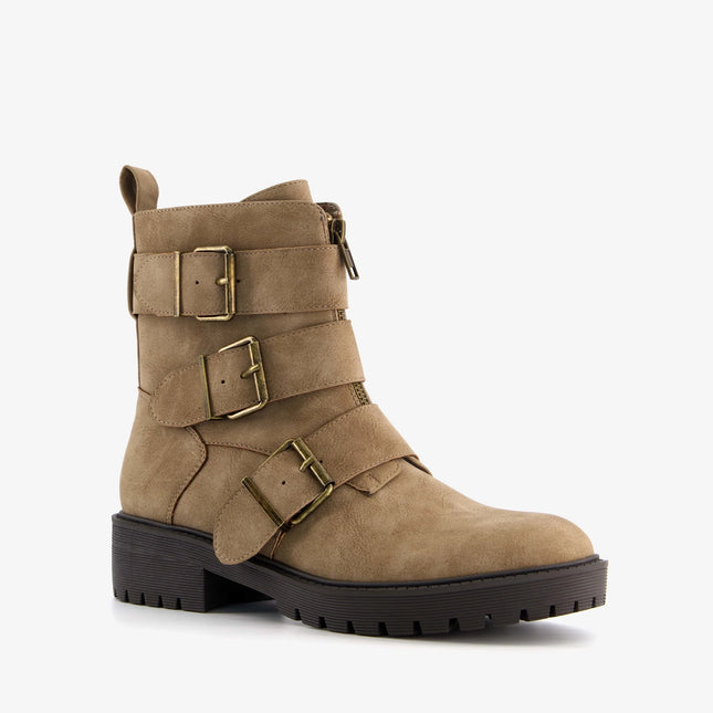UNICORN Women's boots shoes imitation leather black beige 37 38 39 40 41