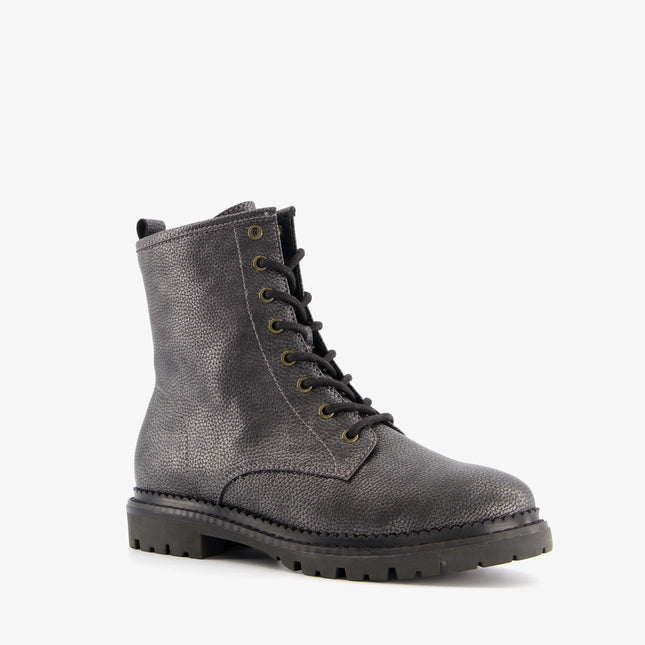 UNICORN Women's boots imitation leather gray black 37 38 39 40 41 42