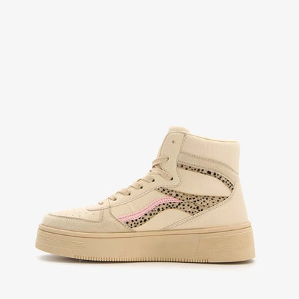 UNICORN Women's sneakers shoes tiger print beige white 37 38 39 40 41