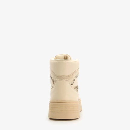 UNICORN Women's sneakers shoes tiger print beige white 37 38 39 40 41