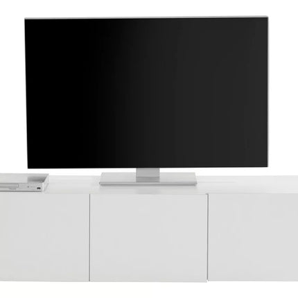 UNICORN TV furniture wall unit white Width 139 cm Depth 35 cm Height 35 cm