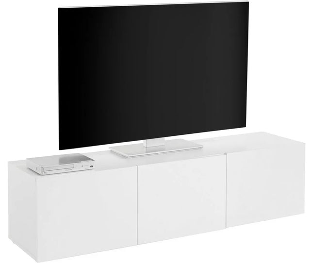 UNICORN TV furniture wall unit white Width 139 cm Depth 35 cm Height 35 cm