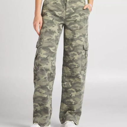 UNICORN Women's wide-leg trousers camouflage xxs xs s m