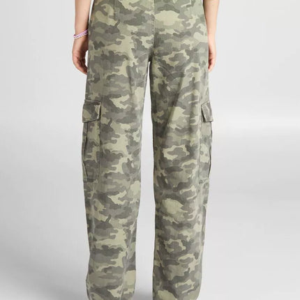 UNICORN Women's wide-leg trousers camouflage xxs xs s m
