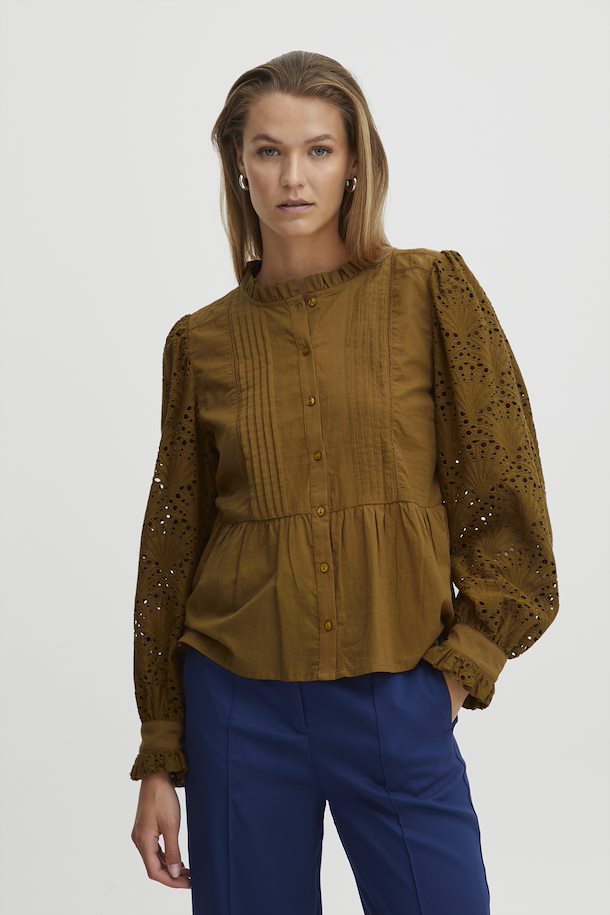 UNICORN Women's blouse brown xs s m l xl