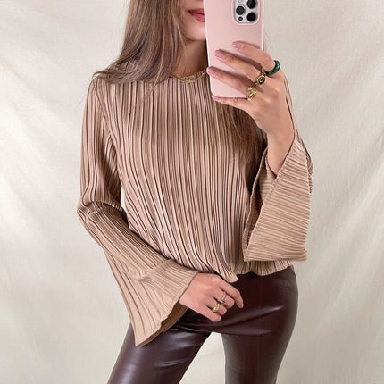 UNICORN Women's shirt top brown s m l