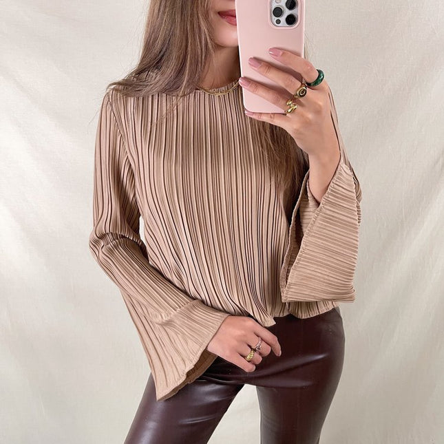 UNICORN Women's shirt top brown s m l