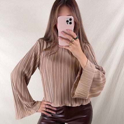 UNICORN Women's shirt top brown s m l