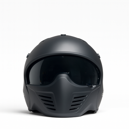 UNICORN Helmet vito jet bruzano mat black