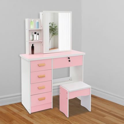 UNICORN Storage Cabinet Cosmetics & Skincare Organization, Easy-to-Assemble