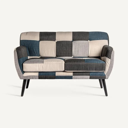 UNICORN Two-seater sofa upholstered length 132 cm width 74 cm height 84 cm