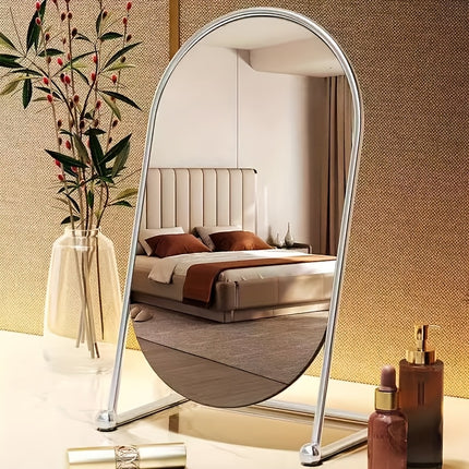 UNICORN Dressing Table Mirror, Iron Frame, silver and golden, Bathroom Vanity Mirror