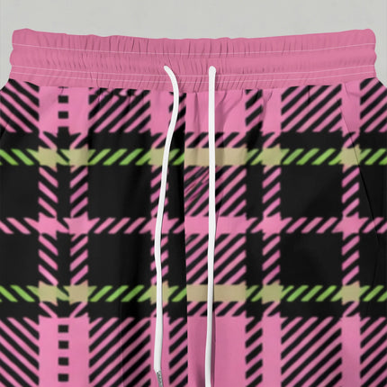 UNICORN Ladies Sweet And Cool Pink And Black Checkered Halter Top s m l xl xxl