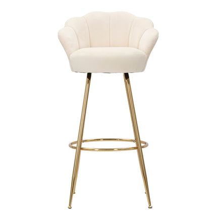 UNICORN Bar stool Vienna cream 55x53x110cm