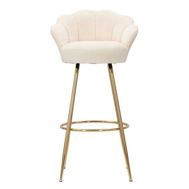 UNICORN Bar stool Vienna cream 55x53x110cm